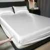 Fronha de Cor Sólida Imitação de Seda Mais Vendida na Amazon Transfronteiriça, Fronha Estilo Envelope Amiga da Pele para Comércio Exterior, Cetim para Casa Direto do Fabricante