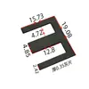 Transformador Horizontal de Señal de Aislamiento de Audio Baja Frecuencia Plano Trigo E1E Taibao 932 Transformador Vertical Ei China Continental