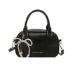 Bolsos de mano para mujer 2025 nuevo modelo bolso de hombro cruzado, bolso cuadrado pequeño versátil de moda, bolso tipo almohada de boliche