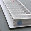 Saída de Ar de Camada Dupla ABS Condicionador de Ar Central Saída Retangular Grelha de Ventilação Dissipação de Calor Janela Ventilada Saída de Exaustão