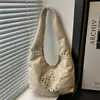 Bolsa de Ombro Tendência Moda Europeia e Americana Estrela de Cinco Pontas Simples Bolsa de Braço 2026 Nova Grande Capacidade Casual