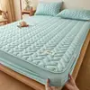 Lençol de cama impermeável acolchoado Tipo A, protetor de colchão de solteiro, capa de cama Simmons, protetor contra urina, lavável à máquina, capa de poeira espessa