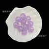 Cuentas Redondas con Purpurina Fina tipo Gelatina de 6-16mm Accesorios para Joyería DIY Cadena para Teléfono Móvil Pulsera Materiales para Enhebrar Hechos a Mano