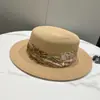 Chapéu de Palha Modelo Novo 26 Anos com Topo Reto para Mulheres, Chapéu de Sol de Aba Larga, Chapéu de Palha Fashionável Estilo Coreano para Passeios e Férias