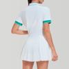 Ropa Deportiva Transfronteriza Primavera y Verano Ropa de Yoga Manga Corta Ropa de Fitness Ajustada Bádminton Tenis Correr Camiseta Traje para Mujer