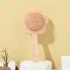 Nuevo Peine de Almohadilla de Aire Mini Flor de Dibujos Animados Peine Portátil Masajeador del Cuero Cabelludo Suave Lindo Espejo para Niña Peine con Airbag