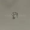 Anel Ferradura de Aço Titânio Exquisito 316 Antialérgico Piercing de Osso da Orelha Brincos Coloridos como Doces Espiral Interna de 1.2mm de Espessura Piercing de Cartilagem da Orelha com Zircônia 3A