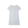 Camisón de Algodón Estampado de Primavera y Verano para Mujer 2025 Nuevo Encaje Suelto Ropa de Casa Estilo Japonés Amigable con la Piel Ropa de Dormir para Exterior