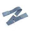 Cinturón de Jeans de Fábrica Original Elástico Invisible Versátil Ajustable para Hombres y Mujeres Cinturón Perezoso sin Perforaciones