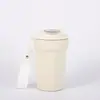 Taza de Café Octagonal de Acero Inoxidable 316 de Alta Calidad, Taza de Viaje Portátil para Exteriores, Diseño Personalizado con Serigrafía/Láser/UV