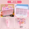 Material para Fazer Caixa de Joias Jiugongge DIY Infantil Caixa de Armazenamento Goo Card Suporte de Armazenamento Acabamento de Mesa Cola em Pasta