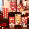 2027 Sobres Rojos Grandes de Dibujos Animados para el Festival de Primavera, Sobres Creativos Personalizados de Dinero de la Suerte de Año Nuevo al por Mayor, Edición Año del Dragón