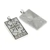 Acessórios para Joias de Liga DIY Pingente de Carta de Tarô Prata Antiga Pulseira Colar Pingente Decorativo Vintage Venda Quente Transfronteiriça
