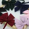 Accesorios Originales Jk Color Puro Estilo Preppy Corbata de Moño Niñas Uniforme de Marinero de Campus Estilo Preppy Lazo Gigante de Plumas