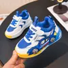 Nuevas Zapatillas de Moda Tech con Luces para Niños Otoño 2026, Zapatos de Correr de Cuero con Suela Suave y Luces para Niños