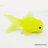 Brinquedo de Peixe Dourado Borracha Macia Grande Colorido Realista Modelo de Peixe Dourado Falso Brinquedo de Pesca Infantil para Jardim de Infância Brinquedo de Brincar na Água para Bebê