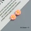 Acessórios de Resina Flor Margarida Colorida Pequena DIY Cola de Creme Capa de Celular Ímã de Geladeira Furo Fivela de Sapato Acessórios para Cabelo