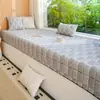 Cojín Estilo Crema para Ventana Saliente Cojín para Dormitorio Balcón Artefacto de Renovación de Ventana Saliente Universal para Todas las Estaciones Nuevo 2026 Cojín Antideslizante para Repisa de Ventana