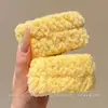 Diadema divertida estilo coreano de dibujos animados para mujer, con diseño de peluche, perfecta para usar al aplicar mascarillas faciales o lavarse la cara, y también adecuada para crear un peinado de coleta alta.