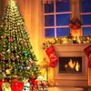 Luces Navideñas LED Xinke Transfronterizas Árbol de Navidad Cascada de Agua Corriente Luces Colgantes Atmósfera Festiva Cadena de Luces Control de Punto USB