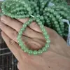 Pulsera de ágata imitación, pulsera de cuentas de vidrio, pulsera de jade, pulsera de cristal para mujer, transmisión en vivo, pequeños regalos, regalos, venta al por mayor