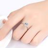 PAG & MAG Anillo de Argolla Hembra Plata S925 Utilería para Propuesta Joyería Temperamento de Lujo Venta al por Mayor Directa de Fábrica