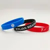 Barcelona Real Madrid Club Messi Ronaldo Estrella del Fútbol Pulsera Color Silicona Banda de Mano Regalo para Fans