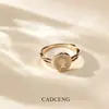 Anillo Simple Europeo y Americano de Acero de Titanio para Mujer Anillo Hueco Cabeza de Reina Estilo Frío Anillo de Acero Inoxidable Joyería Trendy Nicho