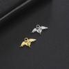 Transfronterizo Europa y Estados Unidos superventas corte acero de titanio amor colgante de Ángel personalidad simple accesorios de acero inoxidable 304