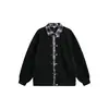 Sudadera Cardigan Casual Holgada Estilo Universitario Original Falsa de Dos Piezas Chaqueta Casual Juvenil para Niños Hw3750