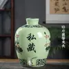 Jarras Selladas para Almacenamiento de Vino, Cerámica de Jingdezhen, 10 kg, 20 kg, 15 kg, 25 kg, Vasijas/Tinajas de Gran Capacidad para Almacenamiento de Vino