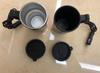 Taza de agua para calentar el coche termo para coche 12v24V taza de calentamiento eléctrico revestimiento de acero inoxidable hervidor para calentar para quemar 70 grados
