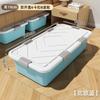 Caja de Almacenamiento Debajo de la Cama para Uso Doméstico, Organizador de Colchas, Caja Debajo de la Cama con Ruedas y Tapa, Caja de Almacenamiento de Ropa Extra Grande