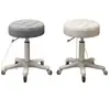 Taburete bajo con ruedas, taburete bajo de altura ajustable, taburete bajo con ruedas universales, taburete redondo, taburete bajo giratorio especial para peluquería, uso doméstico, salón de belleza, salón de uñas