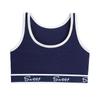 Moda Esportes Colete Feminino Sexy Contraste Cor U Forma de U Bonita Costas Respirável Fitness Yoga Anti-corrida Luz Wrap Peito Vestindo