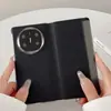 Funda para Teléfono Móvil Adecuada para Huawei Matex6 con Soporte X5 Funda de Cuero tipo Flip Colección de Cuero Genuino Cubierta Protectora Anti-Caídas Estilo Nuevo