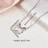 Collar con Colgante de Corazón Mariposa Hueco Transfronterizo de Acero de Titanio para Mujer, Sencillo y Moderno con un Toque de Alta Gama, Joyería Versátil de Cadena para Clavícula