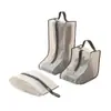 Bolsa para Guardar Zapatos para el Hogar y Viajes, Bolsa Visible a Prueba de Polvo para Botas, Cubrezapatos Impermeable Multifuncional, Bolsa Portátil para Zapatos de PVC