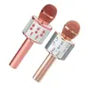 Nuevo Micrófono Bluetooth WS858 858L Micrófono Inalámbrico de Mano Linterna de Audio Transfronteriza Fábrica Ksong Bao