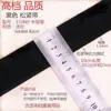 Stock Listo del Fabricante Banda Elástica de Grosor Medio Banda Elástica de Crochet Negra y Blanca Hilo de Poliéster Banda Elástica de Látex Cinta Tejida Plana Elástica