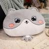 Gato Siames de Dibujos Animados Gato de Tres Flores Peluche de Confort para Niños Muñeco de Peluche para Dormir Edición Q Cojín de Gato Regalo de Cumpleaños