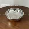 Tigela de Aço Inoxidável 304 Tigela Doméstica para Sopa Tigela Comercial para Macarrão Tigela Grande Tigela para Salada Tigela para Macarrão Tigela com Camada Dupla Anti-Escaldante e Conjunto de Hashis