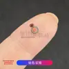 Brincos de Liga de Titânio F136 Cravejados com Zircônia 5A Círculo Torcido Rosca Interna Hélix Hélice Piercing de Titânio G23 Joias