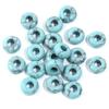 10 pzas/paquete forma de cuentas de ábaco cuentas de piedra de agujero grande forma de cuentas de ábaco de cristal cuentas de piedra de agujero grande joyería DIY collar