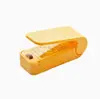 Máquina de selar lanches, máquina de selar plástica pequena e mini, máquina de selagem a vácuo para conservação de alimentos em saco plástico, clipe de selagem