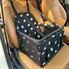 Assento de segurança portátil e dobrável para animais de estimação no carro, assento à prova d'água e resistente ao desgaste para viagens