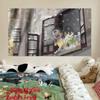 Sanación Anime Doraemon Dibujo Animado Lindo Tela Colgante Celebridad de Internet Fondo de Foto Tela Decoración de Dormitorio Cabecera Tela Colgante