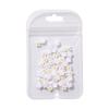 Jóias de diamante de unhas por atacado pequenas jóias de unhas de margaridas meninas pequenas jóias de unhas de flores de diamante planas frescas