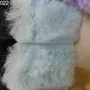 Em estoque Tecido de pelo de coelho listrado 10mm, veludo de coelho pelo de coelho pelúcia listrada tecido para brinquedo roupa boneca