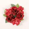 Hongyu mais vendido flor artificial castiçal decoração de mesa decoração de mesa de natal para casa uma geração de cabelo